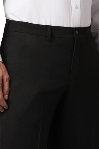 Louis Philippe Men Mid Rise Slim Pants (LPTFMSLFT20028_Brown )