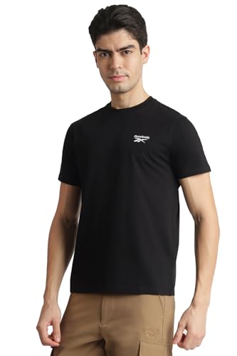 Reebok Men T Shirt Black