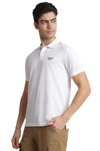 Reebok Men Polo Shirt White