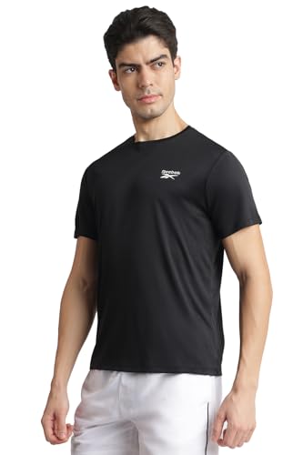 Reebok Men T Shirt Black
