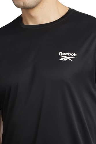 Reebok Men T Shirt Black