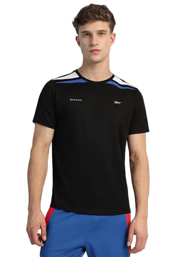 Reebok Men T Shirt Black