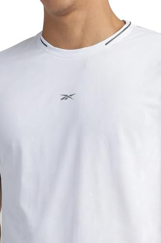 Reebok Men T Shirt White