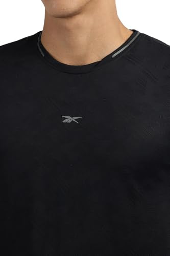 Reebok Men T Shirt Black