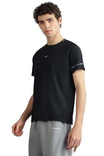 Reebok Men T Shirt Black