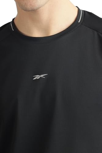 Reebok Men T Shirt Black