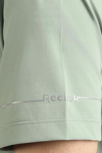 Reebok Men T Shirt Green