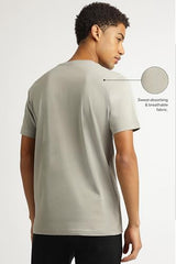 Reebok_Men's_Regular Fit_Lifestyle T Shirt 4 E_Limestone_Size_2XL_Tshirt