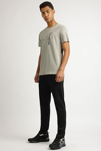 Reebok_Men's_Regular Fit_Lifestyle T Shirt 4 E_Limestone_Size_2XL_Tshirt