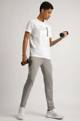 Reebok_Men's_Regular Fit_Lifestyle T Shirt 4 E_White_Size_2XL_Tshirt