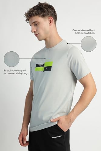 Reebok Men's Regular Fit T-Shirt (EMLC4_Highrise