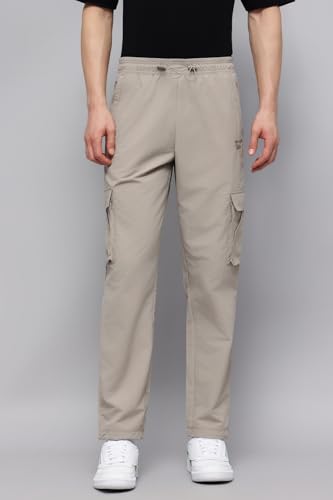 Reebok Mens Beige Cargo Pants