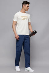 Reebok Mens Navy Cargo Pant