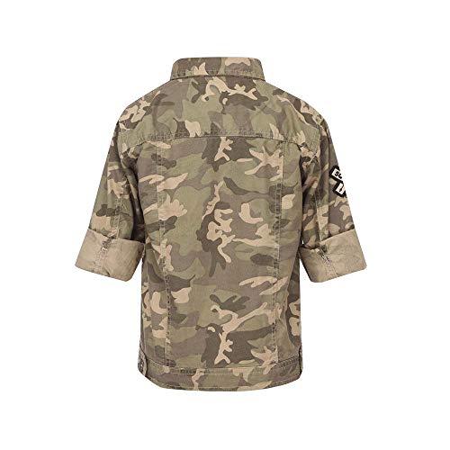 Gini & Jony Baby Boy's Regular fit Jacket (121246510911 C715_Chive_12-18 Months)