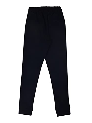 Gini & Jony Solid Cotton Regular Fit Boys Track Pants (S21GJB501C672DA005,Dark_Blue,26)