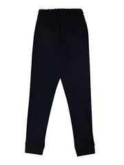 Gini & Jony Solid Cotton Regular Fit Boys Track Pants (S21GJB501C672DA005,Dark_Blue,26)
