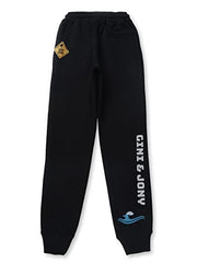 Gini & Jony Boys Black Track Pant 8-9 Years