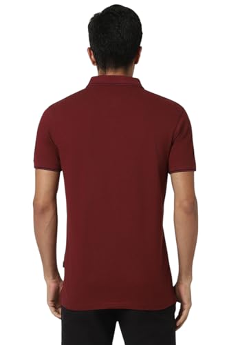 White Van Heusen men's long-sleeve T-shirt with a classic fit, displayed flat on a plain background.