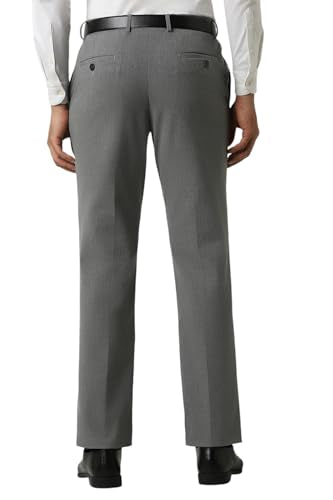 Van Heusen Men's Slim Casual Pants (VDTFESLF039382_Grey