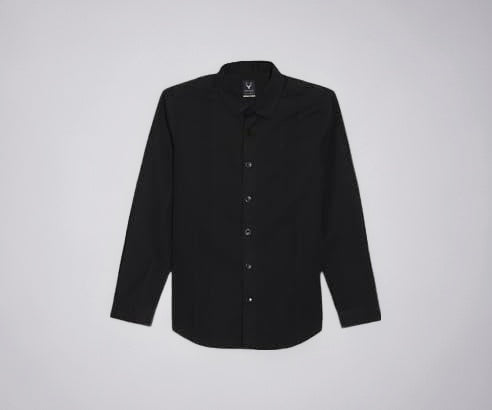 Allen Solly Boys Black Slim Fit Textured Casual Shirt