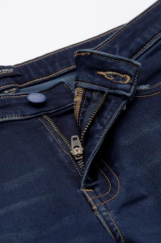 Allen Solly Boy's Slim Jeans (ABDNESLFG30902_Navy