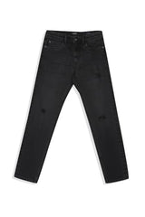 Allen Solly Boy's Slim Jeans (ABDNESLFN15517_Black