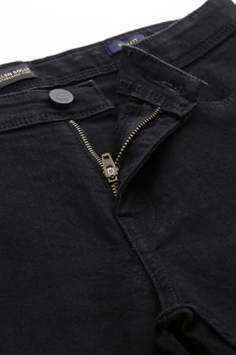 Allen Solly Boy's Slim Jeans (ABDNESLFN15517_Black