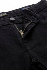 Allen Solly Boy's Slim Jeans (ABDNESLFN15517_Black