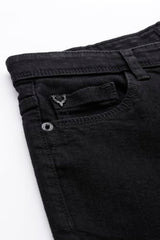 Allen Solly Boy's Slim Jeans (ABDNESLFN15517_Black