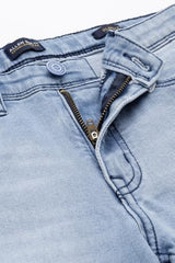 Allen Solly Boy's Slim Jeans (ABDNESLFY29246_Light Blue