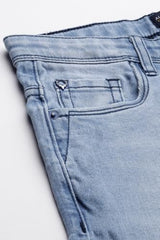 Allen Solly Boy's Slim Jeans (ABDNESLFY29246_Light Blue