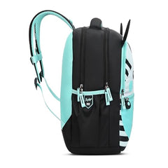Skybags Buddy Plus 20L Zebra Black Casual Backpack for Boys & Girls with 3 Compartments & Adjustable Shoulder Strap | Quick Access Front Pocket | Air-Mesh Back Panel | Perfect for School & Travel