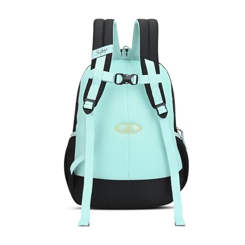 Skybags Buddy Plus 20L Zebra Black Casual Backpack for Boys & Girls with 3 Compartments & Adjustable Shoulder Strap | Quick Access Front Pocket | Air-Mesh Back Panel | Perfect for School & Travel
