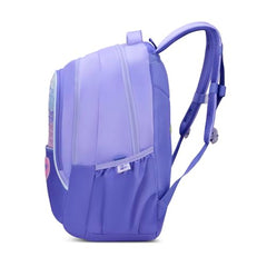 Skybags Glitter 37L Purple Casual Backpack for Girls with 3 Compartments & Adjustable Shoulder Strap | Quick Access Front Pocket | Side Pockets | Air Mesh Back Panel | Perfect for School & Travel