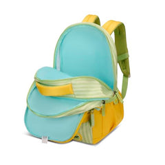 Skybags Mimi Panda 20L Yellow Casual Backpack for Girls with 3 Compartments & Adjustable Shoulder Strap | Quick Access Front Pocket | Side Pockets | Air Mesh Back Panel | Perfect for School & Travel