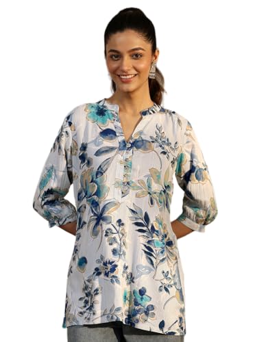 Libas Printed Rayon Straight Kurti-29948S