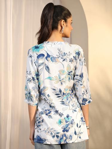 Libas Printed Rayon Straight Kurti-29948S