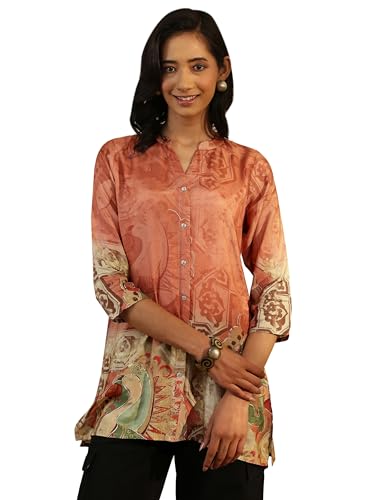 Libas Printed Muslin Straight Kurti-29972M