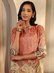 Libas Printed Muslin Straight Kurti-29972M