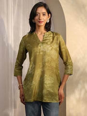 Libas Printed Silk Blend Straight Kurtis (98286S)