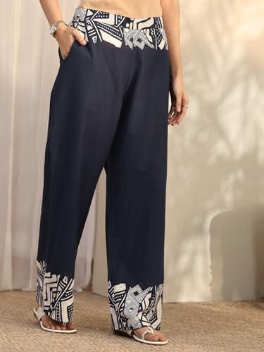 Libas Printed Straight Co-Ord Set For Women (401236XXL)