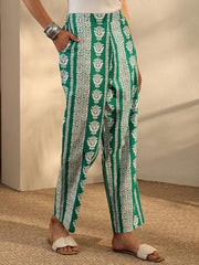 Libas Printed Cotton Blend Straight Kurta Set For Women (401247S)