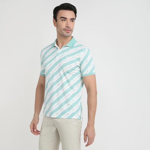 Parx Men Slim Fit Checks Pattern Pure Cotton Semicutaway Collar Full Sleeve Casual Shirt (Size:46)-XMSS14430-N3 Green