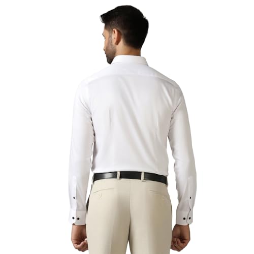 Blackberry men's formal shirt in a classic fit, featuring a crisp collar and elegant design, suitable for professional occasions.