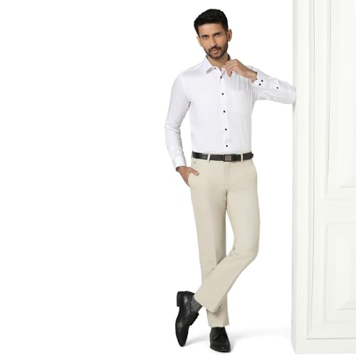 Blackberry men's formal shirt in dark fabric, featuring a classic collar and button-down front, suitable for professional attire.