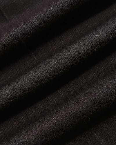 Blackberrys Men's Dk Brown Polyester Blend Solid Slim Fit Formal Trousers