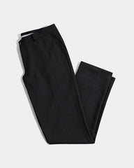Blackberry men's dark brown polyester blend slim fit formal trousers, casual lower wear with a tailored look.