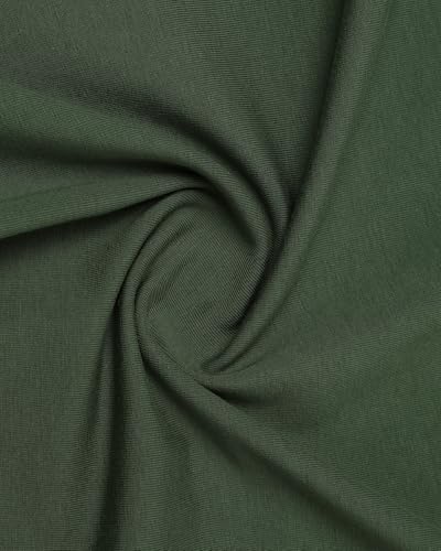 Blackberrys Men's Green Cotton Blend Letter Slim Tshirts