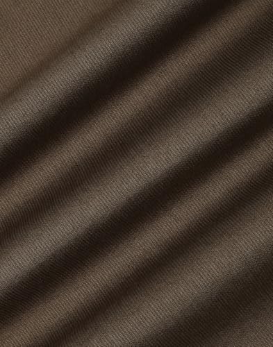 Blackberrys Men's Cotton Textured Brown Slim-Fit Shirts