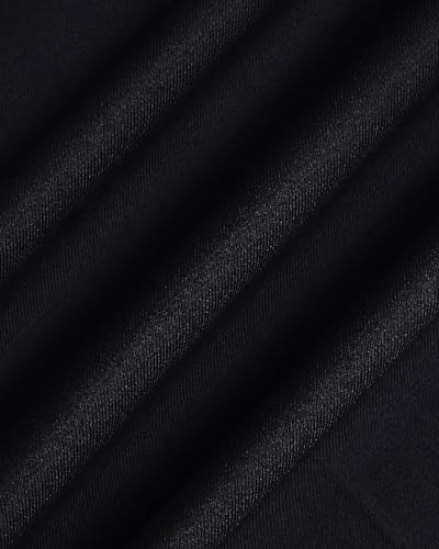 Blackberrys Men's Black Slim Fit Solid Formal Trousers